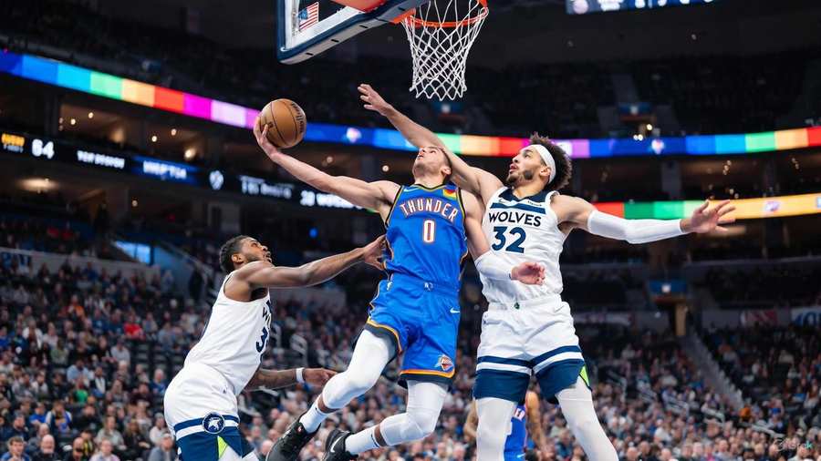 thunder vs timberwolves