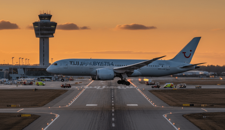 tui flight by6754 emergency landing