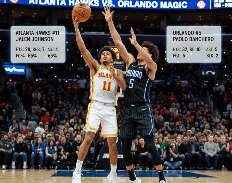 atlanta hawks vs orlando magic timeline