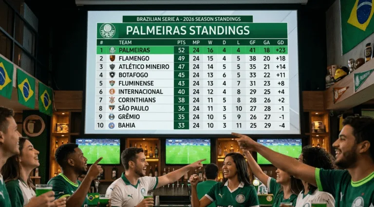 palmeiras standings