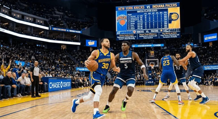 knicks vs pacers match player stats