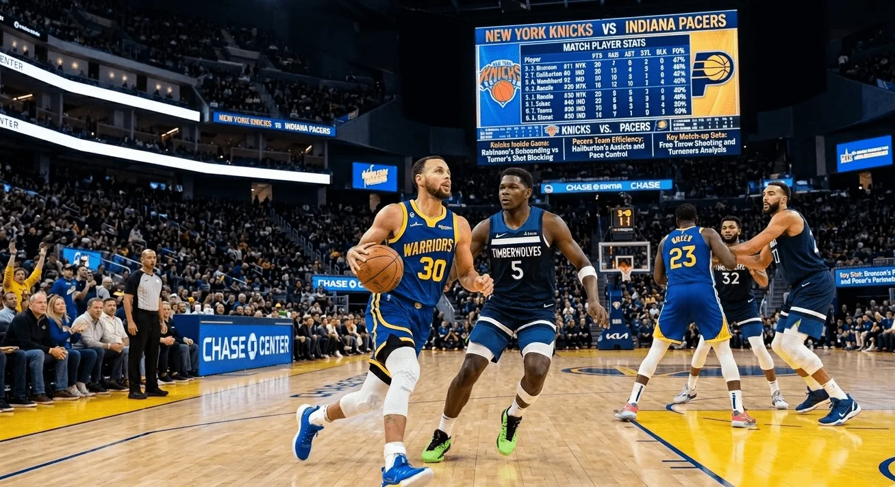 knicks vs pacers match player stats