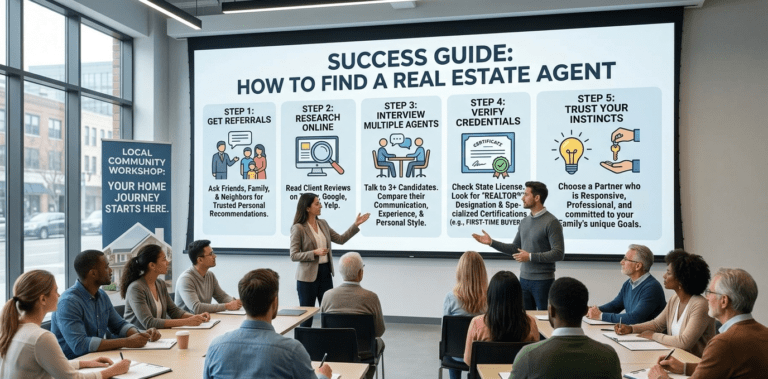 how to find a real estate agent