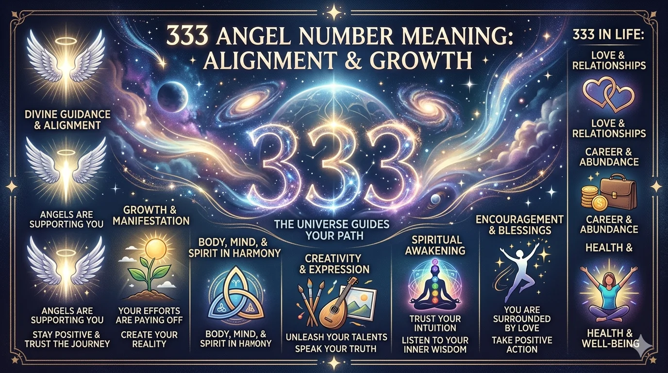 333 angel number meaning