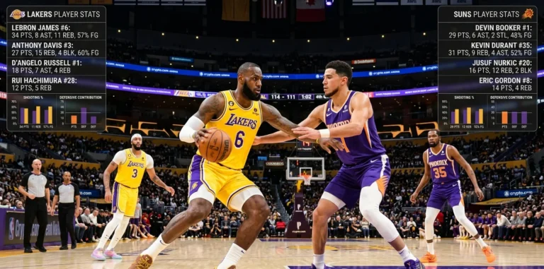 lakers vs phoenix suns match player stats