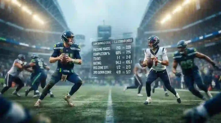 texans vs seahawks match player stats