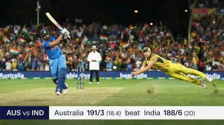 australian men’s cricket team vs india national cricket team match scorecard