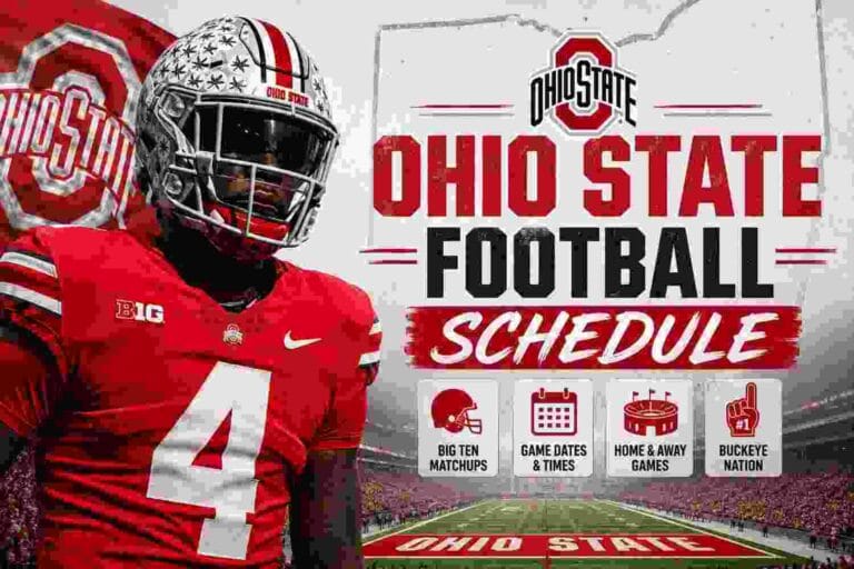 Ohio State Football Schedule